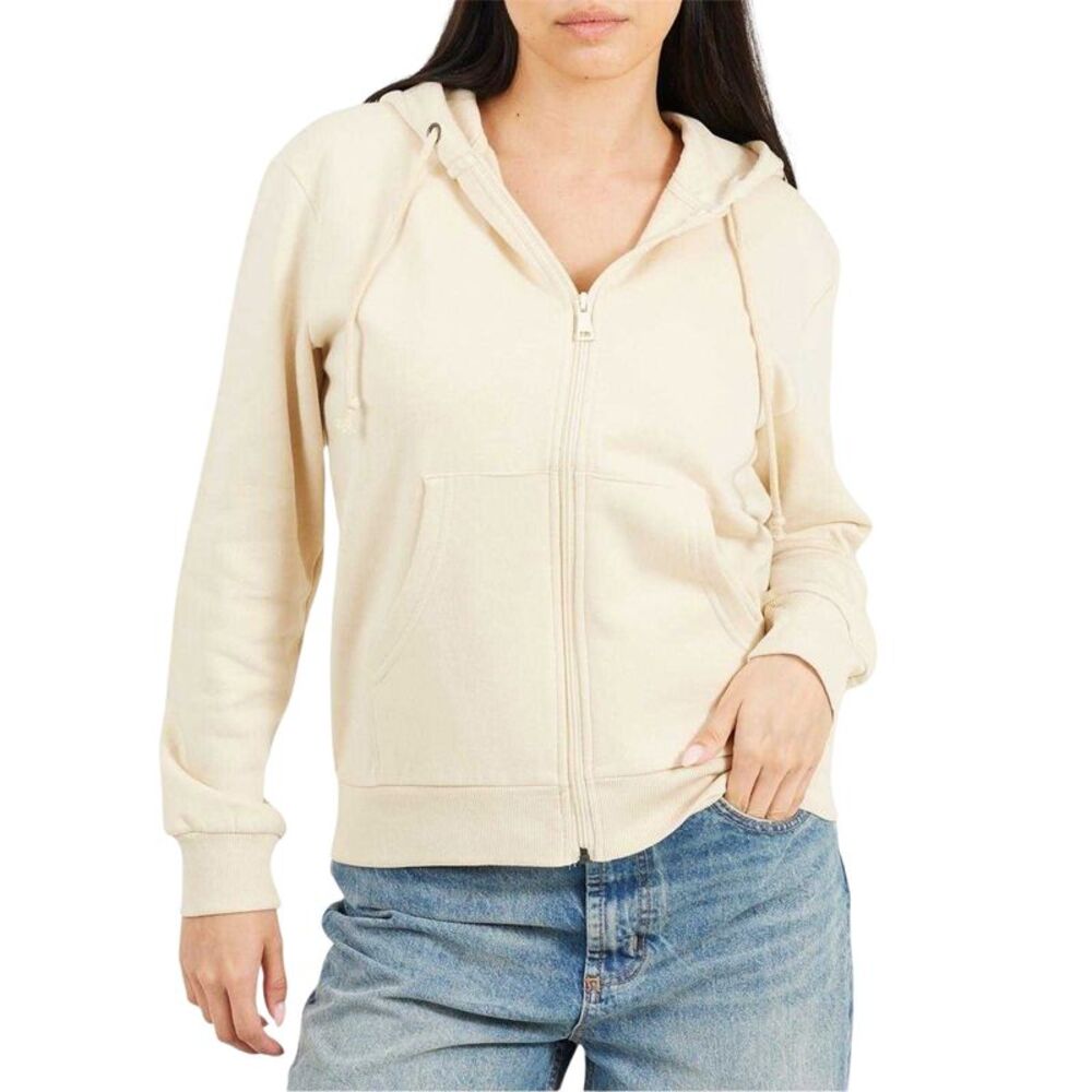 Brave Soul Womens/Ladies Sweat Jacket / Stone